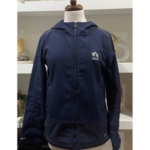 Under Armour USAA Jacket Women's Small Navy Blue